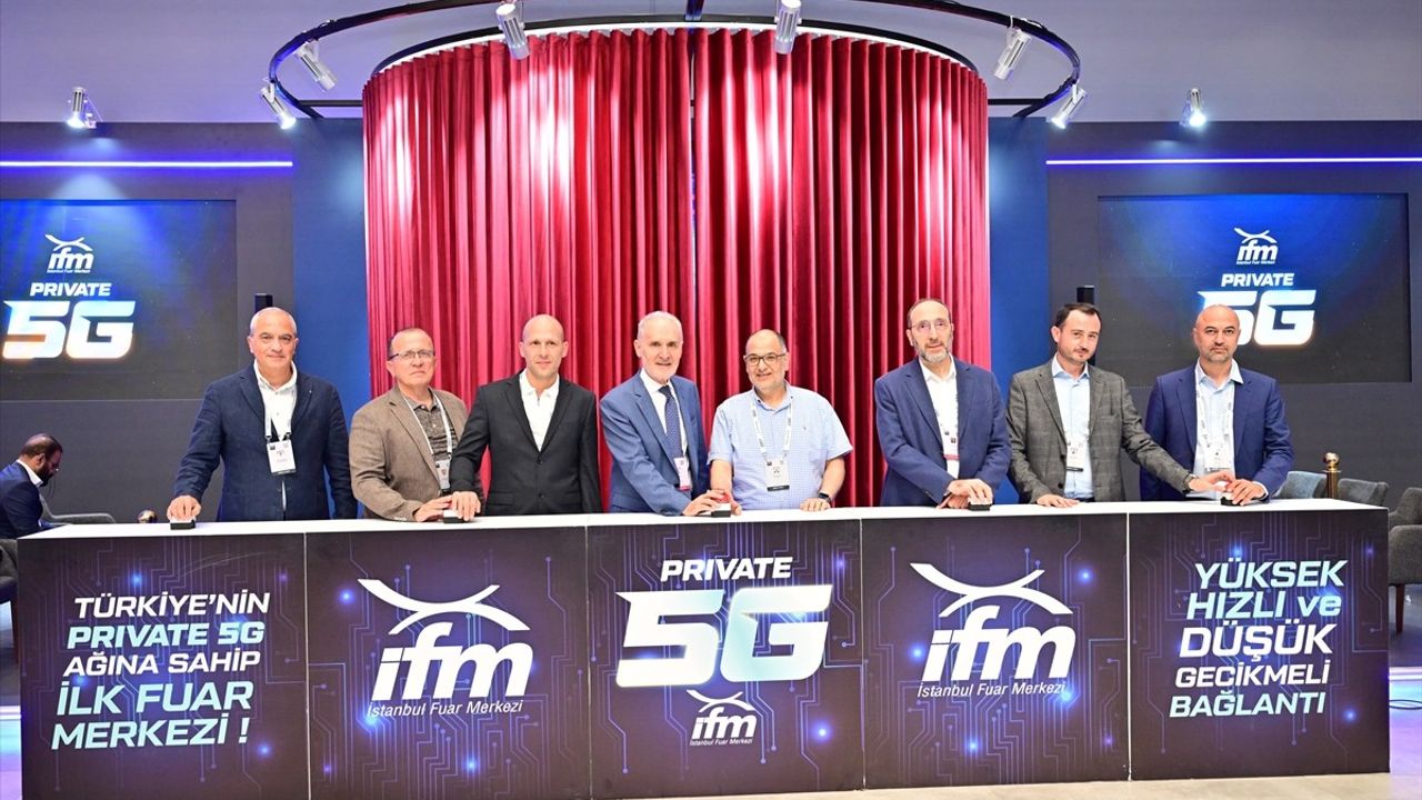 İstanbul Fuar Merkezi, Özel 5G Altyapısıyla IDEF 2025'te Yenilik Sunuyor