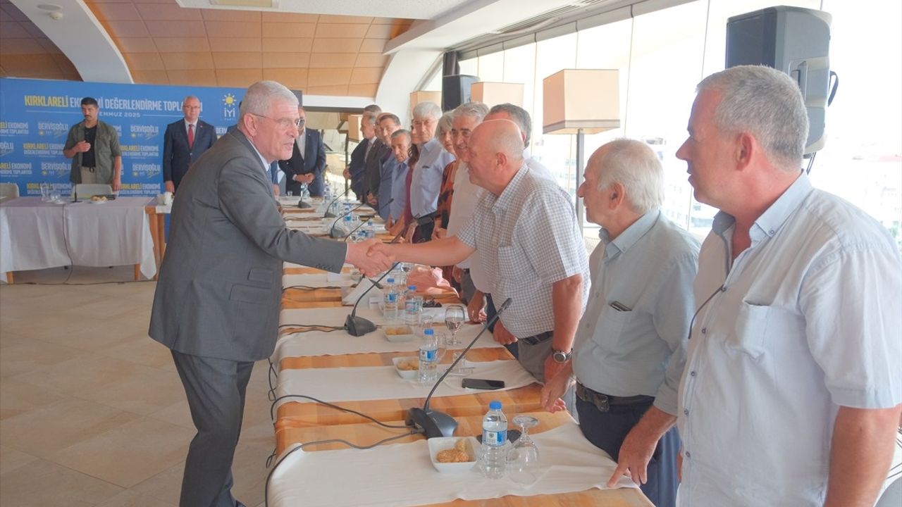 İYİ Parti Genel Başkanı Dervişoğlu, Kırklareli'nde Kritik Ziyaretler Gerçekleştirdi