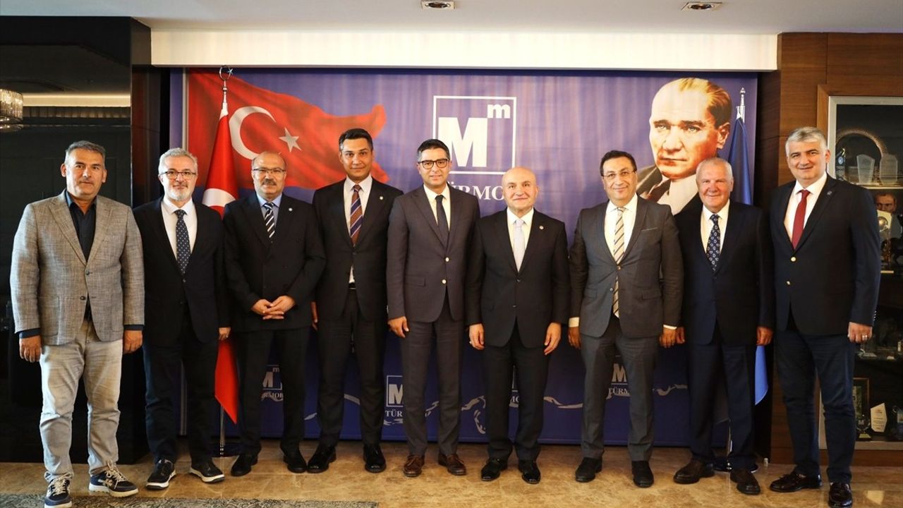 İYİ Parti Heyeti, TÜRMOB Başkanı Emre Kartaloğlu ile Görüştü