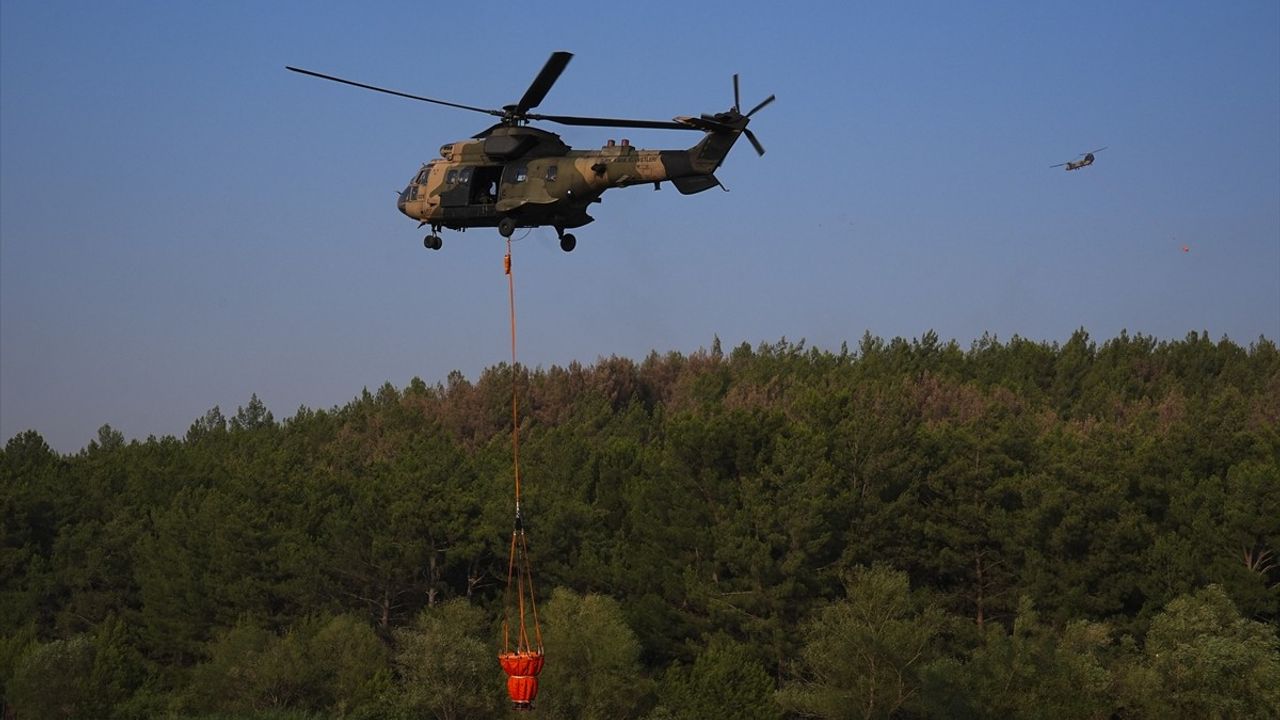 İzmir'deki Orman Yangını Kontrol Altına Alındı