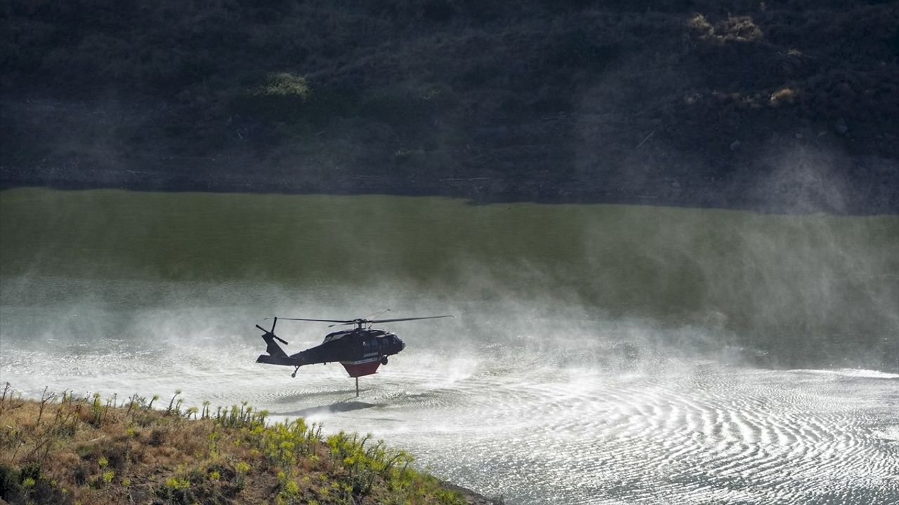 İzmir Ödemiş'teki Orman Yangınında 1 Kişi Hayatını Kaybetti