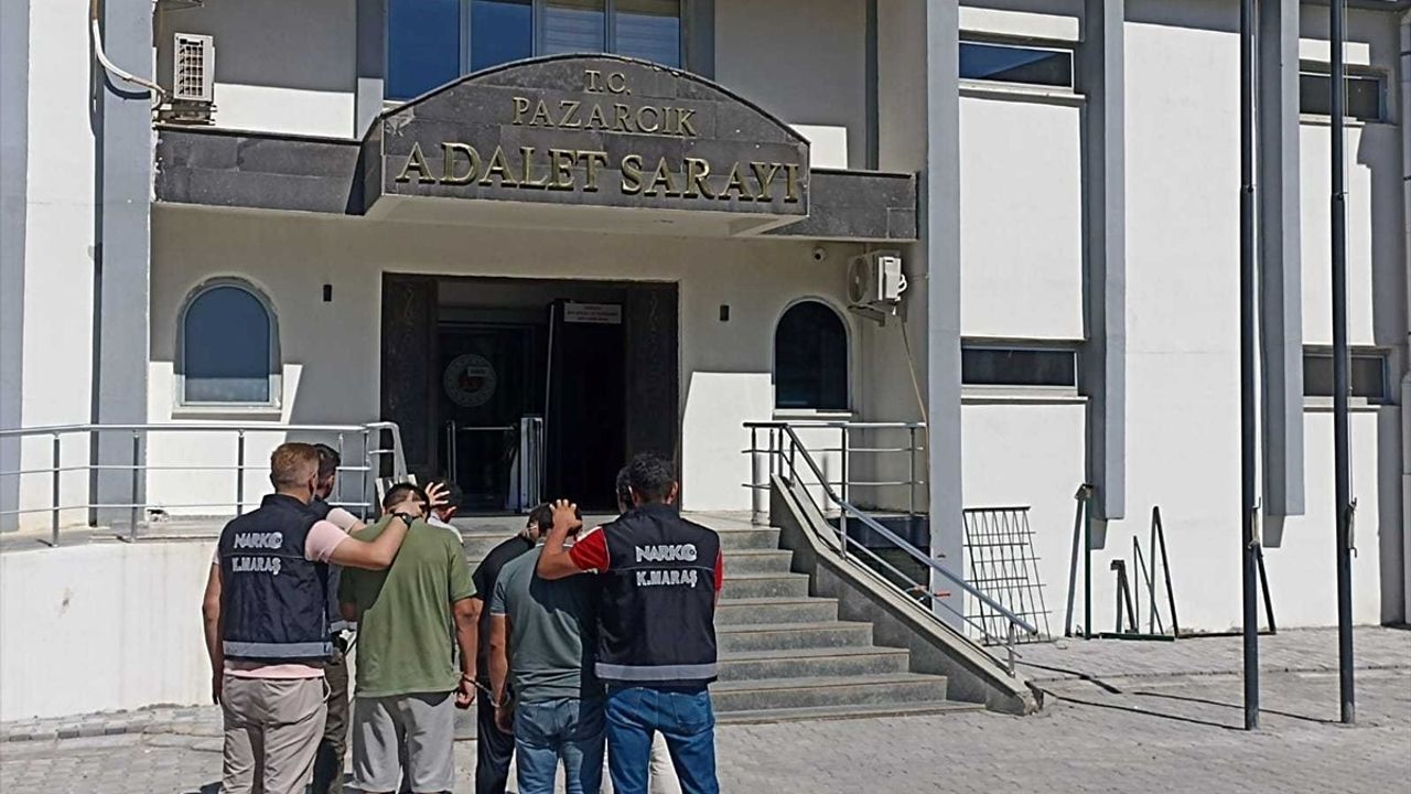 Kahramanmaraş'ta Eş Zamanlı Uyuşturucu Operasyonu: 4 Zanlı Tutuklandı