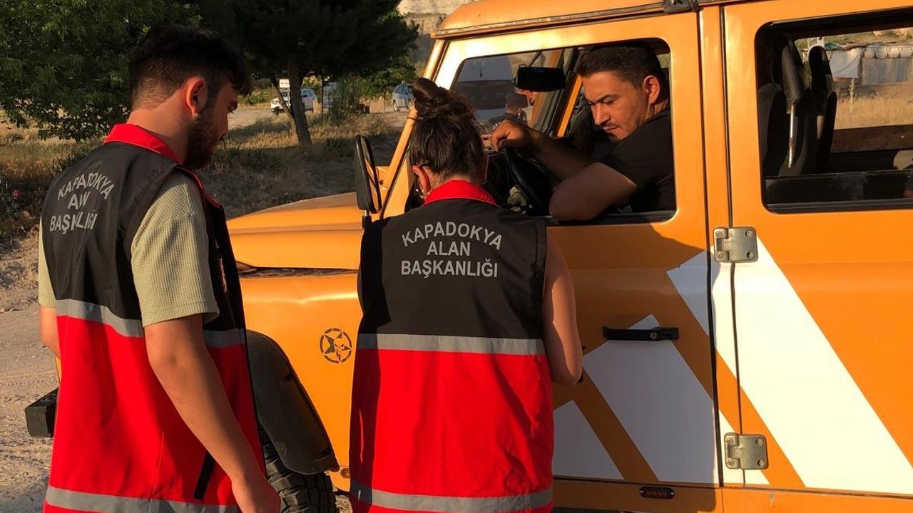 Kapadokya'da İzinsiz Arazi Araçlarına Sıkı Denetim