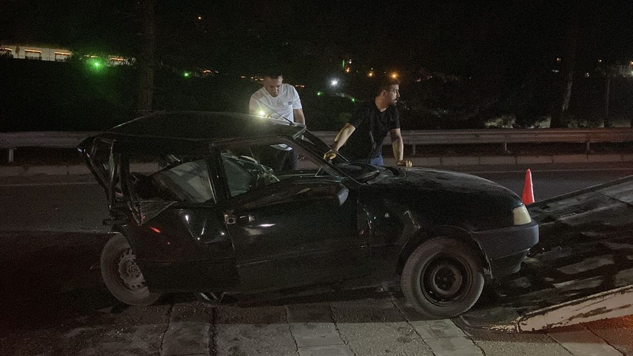 Karabük'te Alkollü Sürücü Trafik Kazasında 1 Ölü, 1 Yaralı