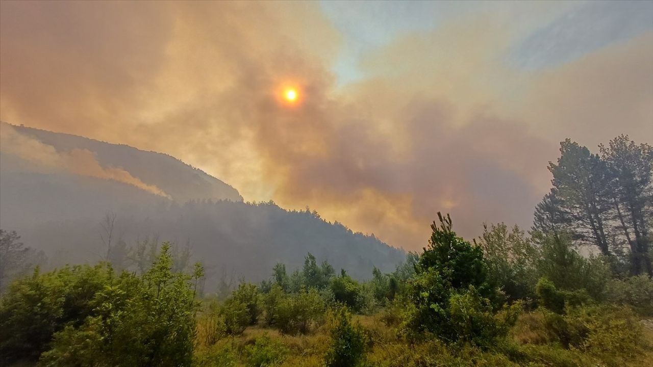 Karabük'te Orman Yangınları: 10 Köy Boşaltıldı