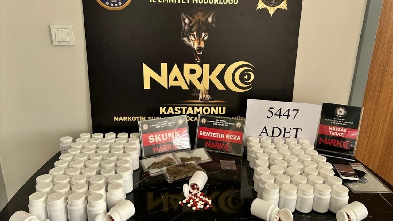 Kastamonu'da Uyuşturucu Operasyonu: Bir Şüpheli Tutuklandı