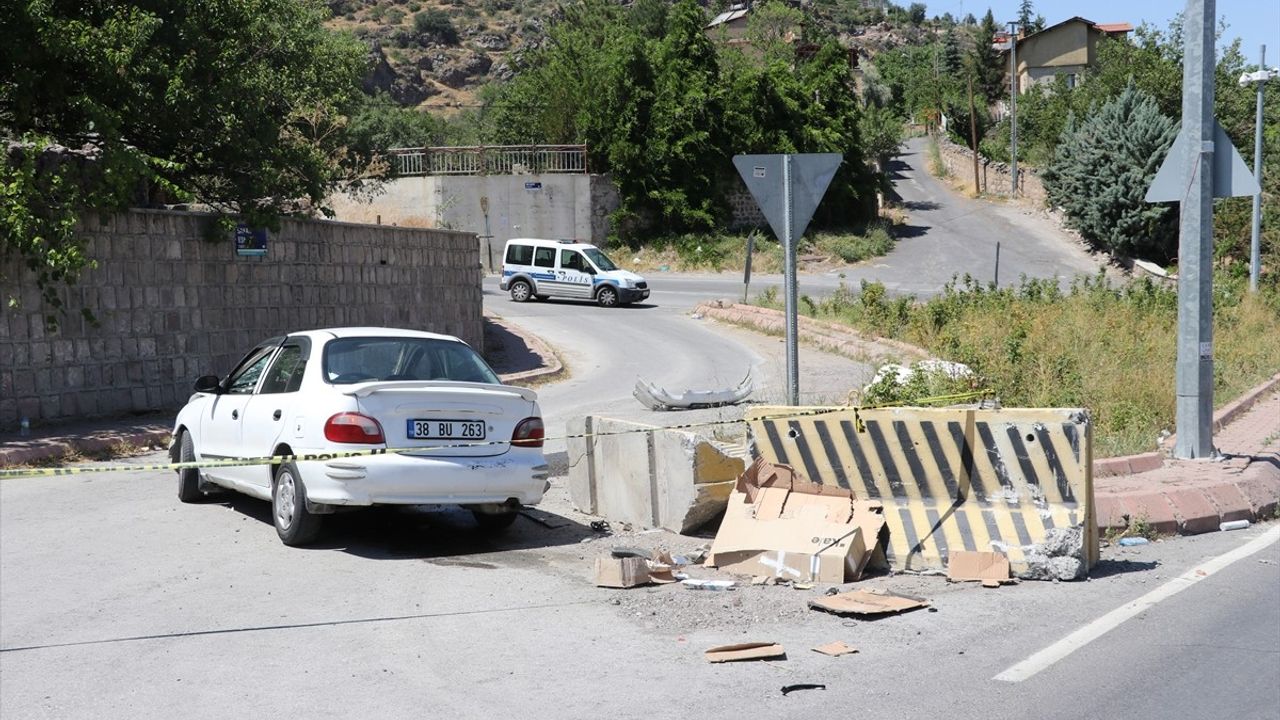 Kayseri'de Otomobilin Çarptığı Yaya Hayatını Kaybetti