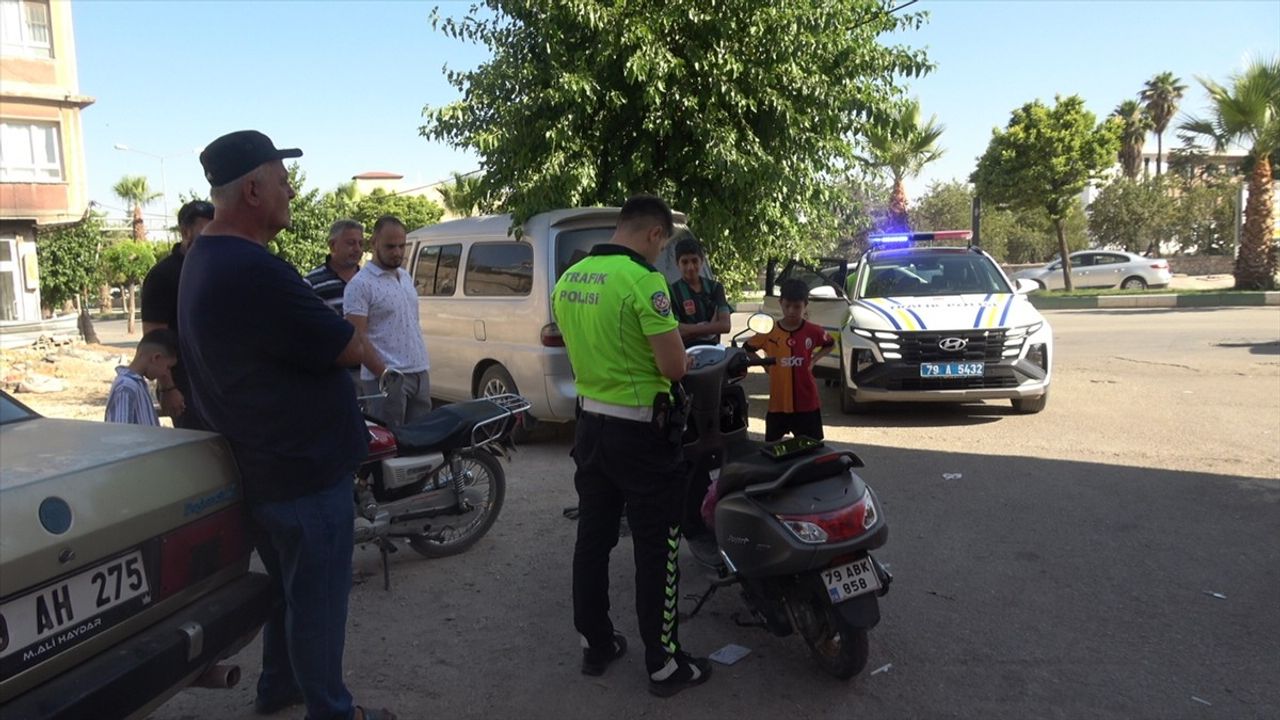 Kilis'te Motosiklet Kazası: 3 Yaralı