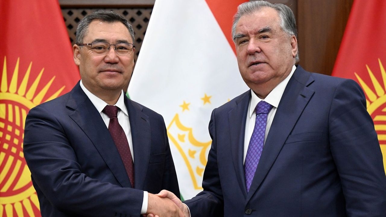 Kırgızistan ve Tacikistan Arasında Sınır Anlaşması Sonrası Güçlü İlişkiler
