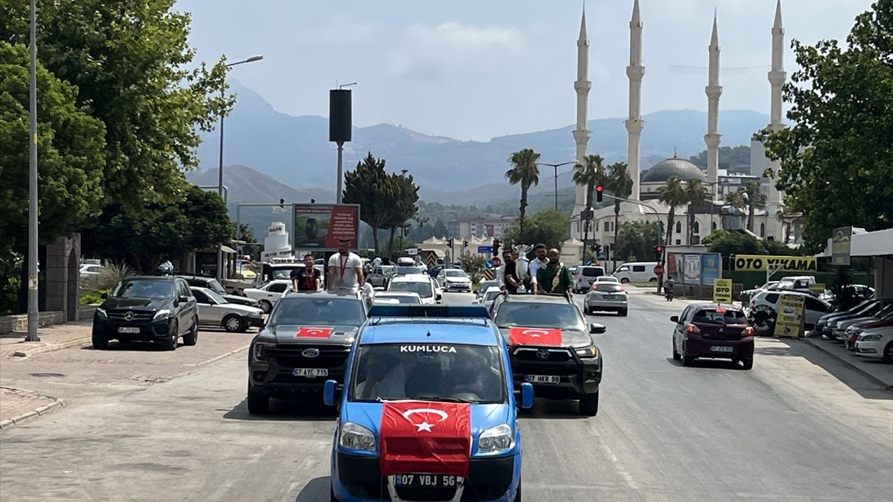 Kırkpınar Başpehlivanı Orhan Okulu Kumluca'da Coşkuyla Karşılandı