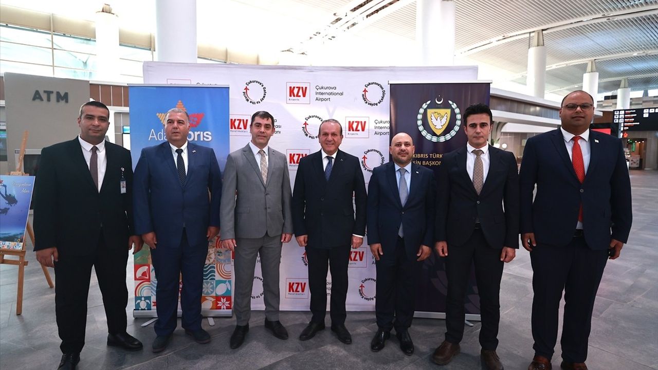 KKTC Başbakan Yardımcısı Ataoğlu, Mersin'de 'Ada Kıbrıs' Sergisini Ziyaret Etti