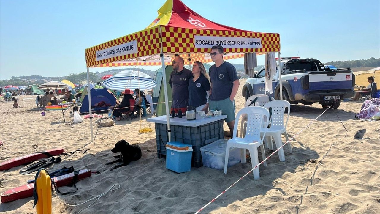 Kocaeli'de Cankurtaranlar 167 Kişiyi Boğulmaktan Kurtardı