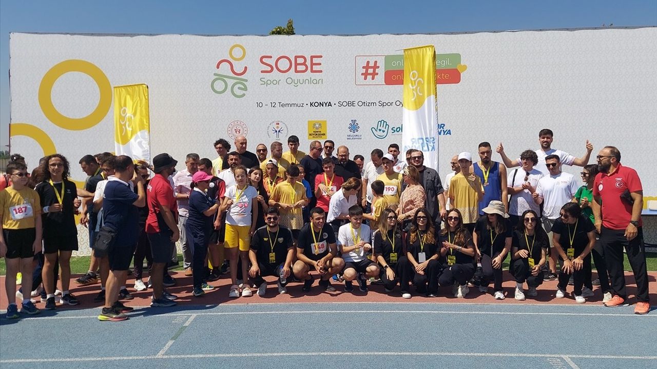 Konya'da SOBE Otizm Spor Oyunları Büyük Bir Coşkuyla Tamamlandı
