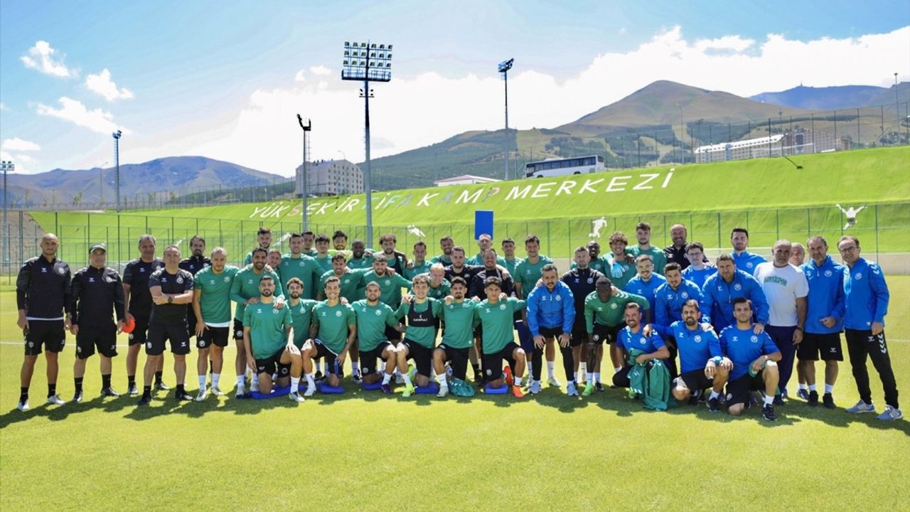 Konyaspor, Erzurum'da İkinci Etap Hazırlıklarına Start Verdi