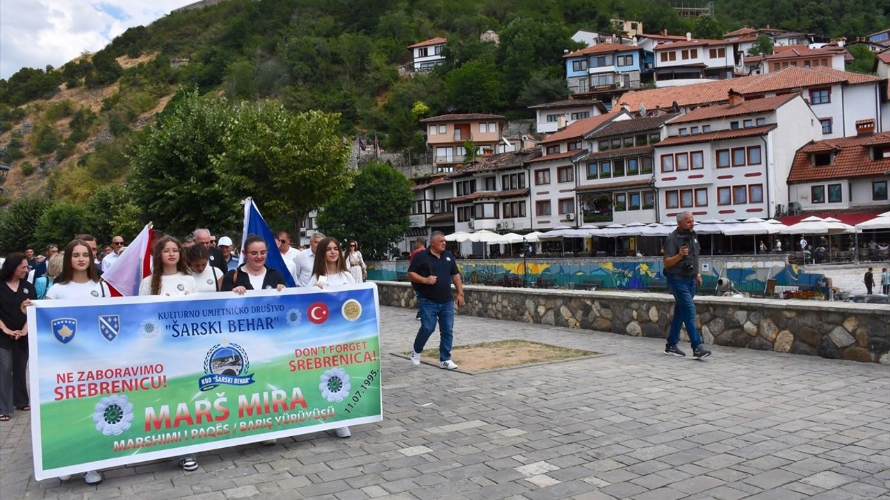 Kosova'da Srebrenitsa Soykırımı'nın 30. Yıl Dönümü Anma Töreni