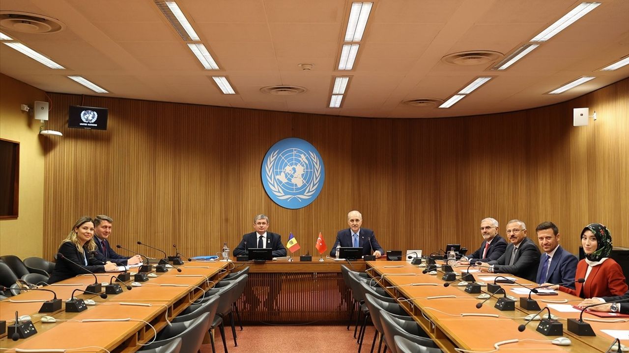 Kurtulmuş ve Grosu'dan Parlamentolar Arası İşbirliği Vurgusu