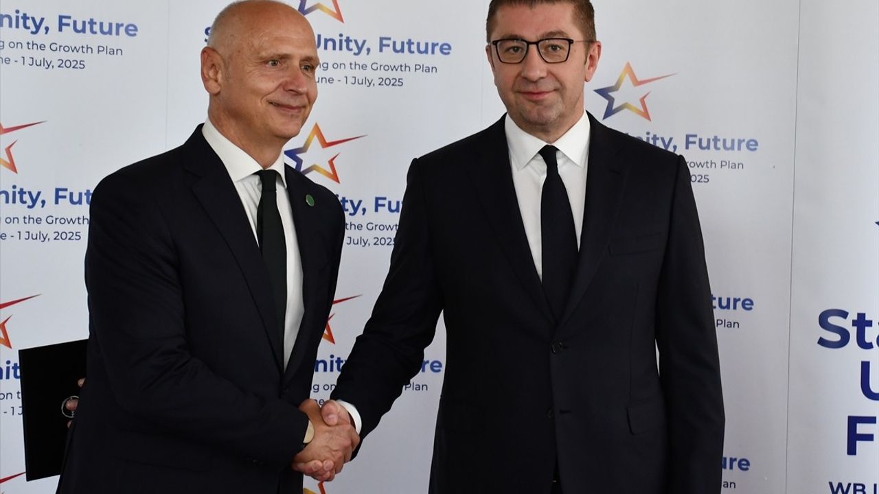 Kuzey Makedonya'da AB ve Batı Balkanlar Liderler Toplantısı Düzenleniyor