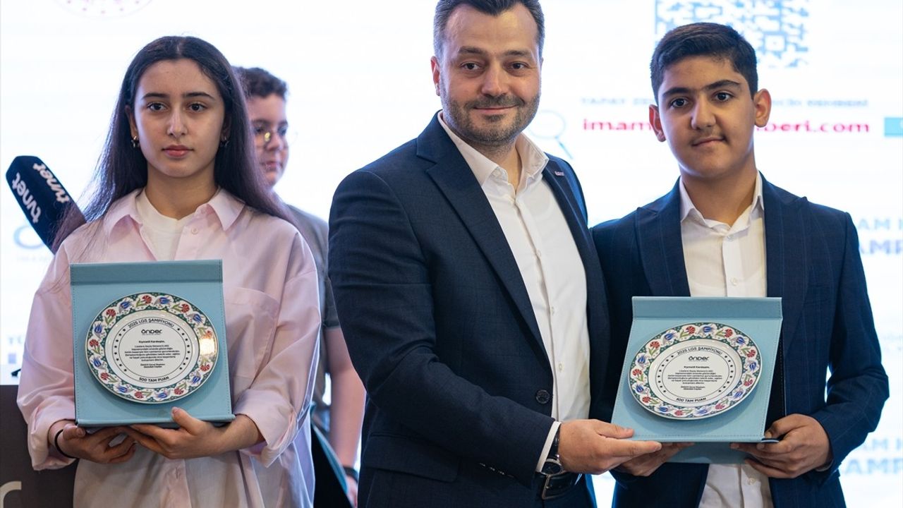 LGS birincisi imam hatipli öğrenciler ÖNDER'de buluştu