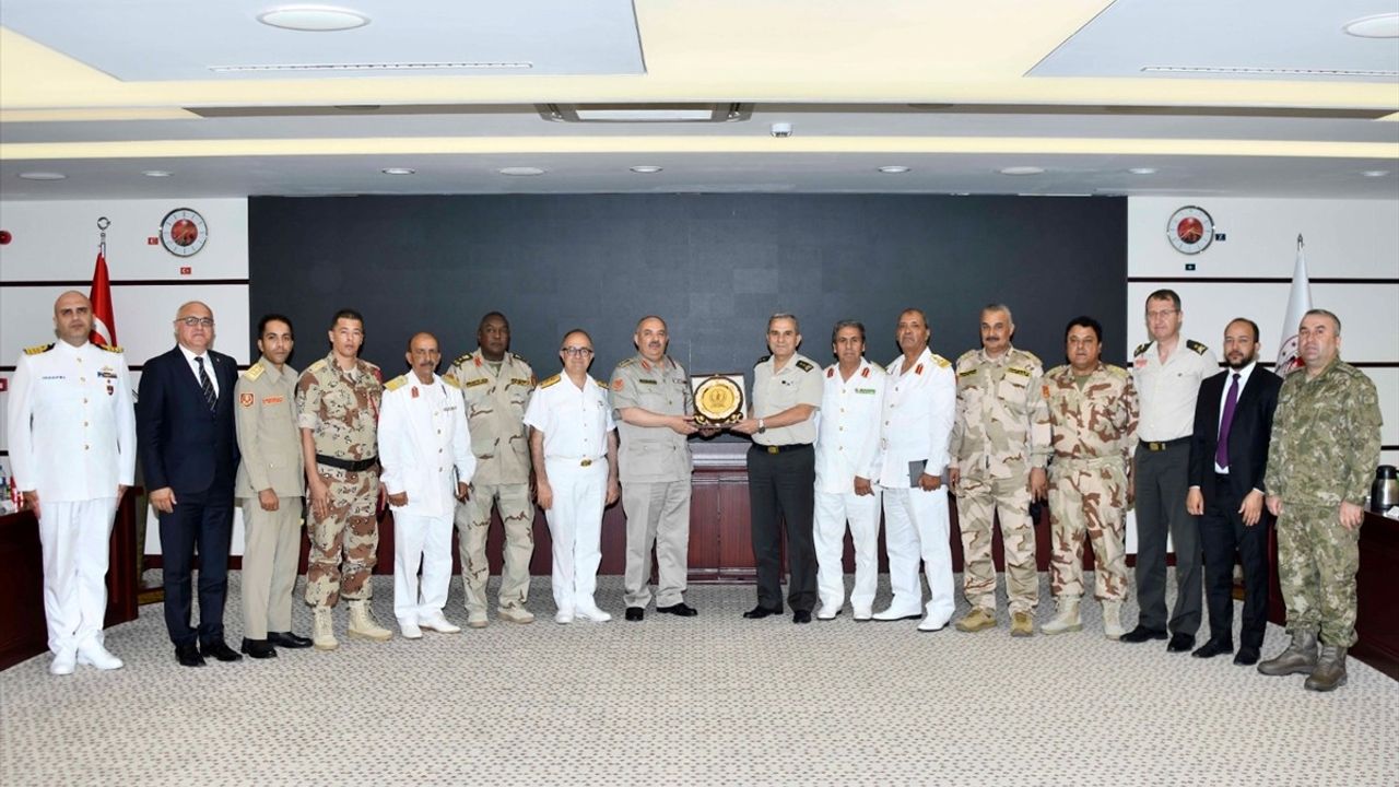 Libya Askeri Heyeti Türkiye'de MSB'yi Ziyaret Etti
