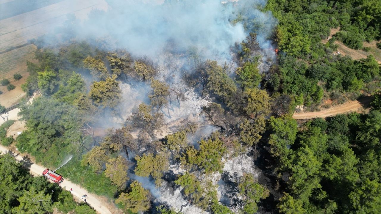 Manavgat Orman Yangını Kontrol Altına Alındı