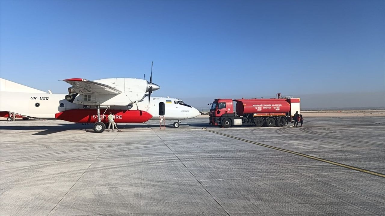 Mardin Büyükşehir Belediyesi, Hatay'daki Orman Yangınına Destek Ekip Gönderdi