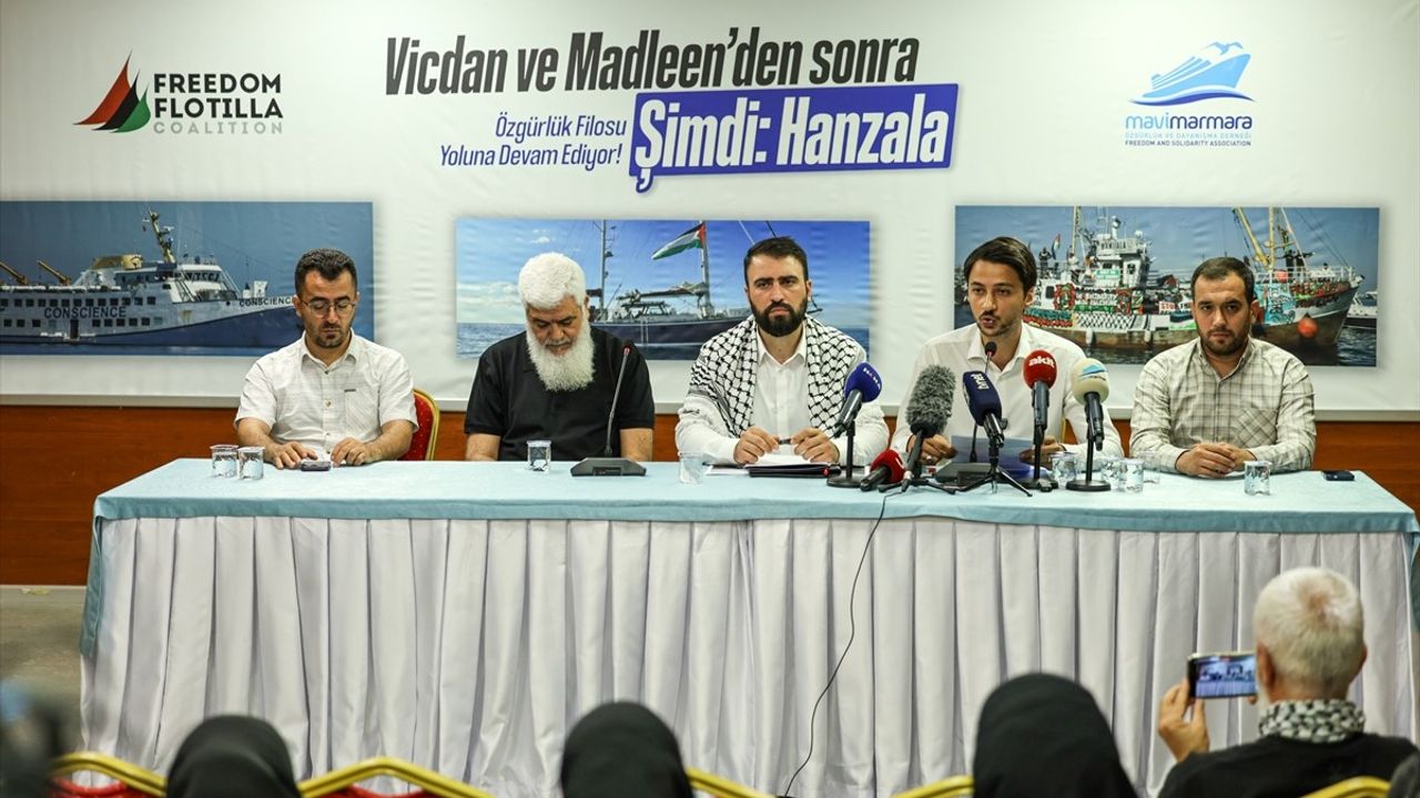 Mavi Marmara Derneği'nden Handala Gemisi Açıklaması: Gazze'ye Yolculuk Devam Ediyor