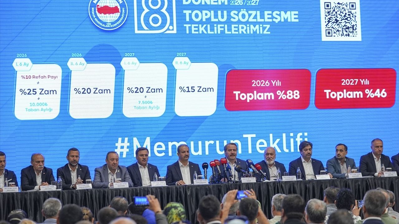 Memur-Sen 8. Dönem Toplu Sözleşme Taleplerini Duyurdu!