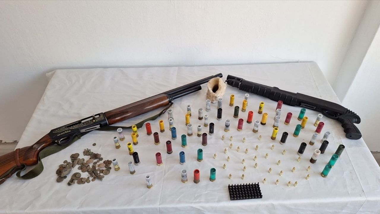 Mersin'de Tarihi Eser Kaçakçılığı Operasyonu: 1 Gözaltı