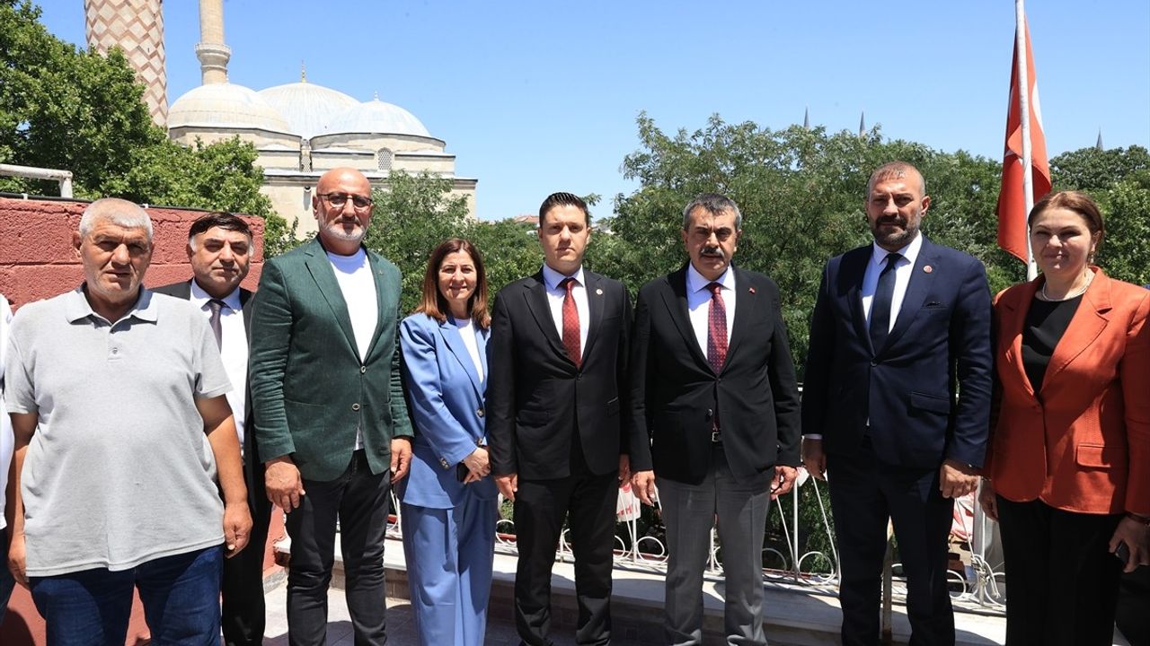 Milli Eğitim Bakanı Tekin, Edirne'de Önemli Ziyaretler Gerçekleştirdi