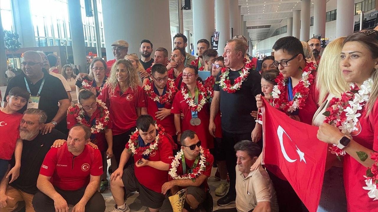 Milli Sporcular Avrupa Down Sendrom Şampiyonası'ndan 58 Madalya ile Döndü