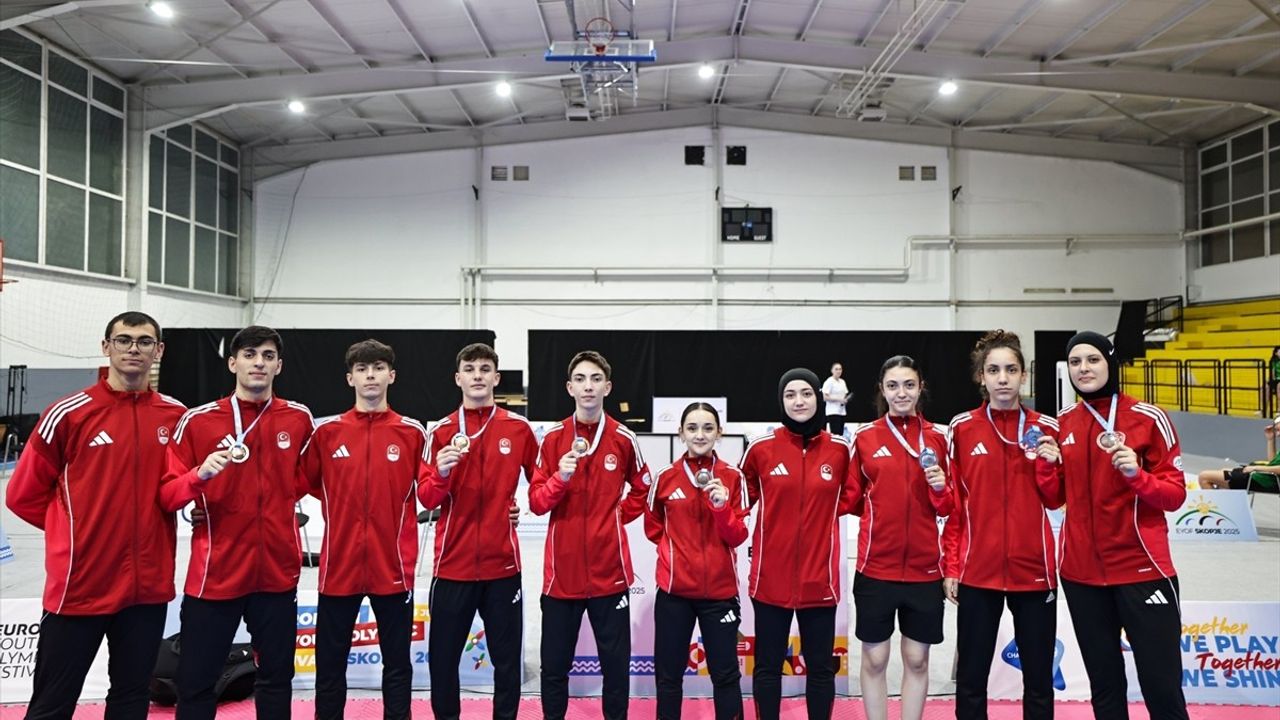 Milli Tekvandocular EYOF 2025'te Zirveye Çıktı