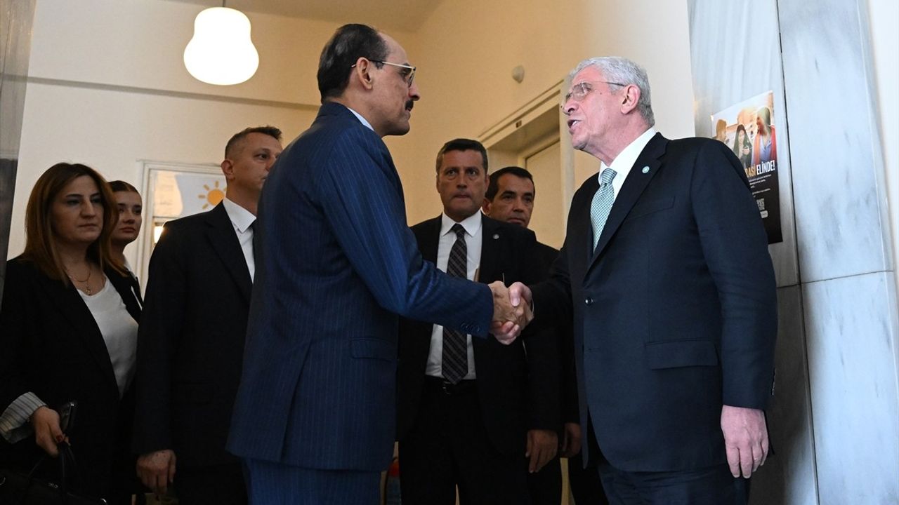 MİT Başkanı İbrahim Kalın, İYİ Parti TBMM Grubu'nu Ziyaret Etti