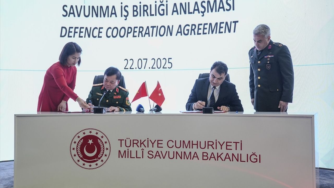 MSB ve Vietnam Savunma Bakanlığı'ndan Tarihi İşbirliği Protokolü