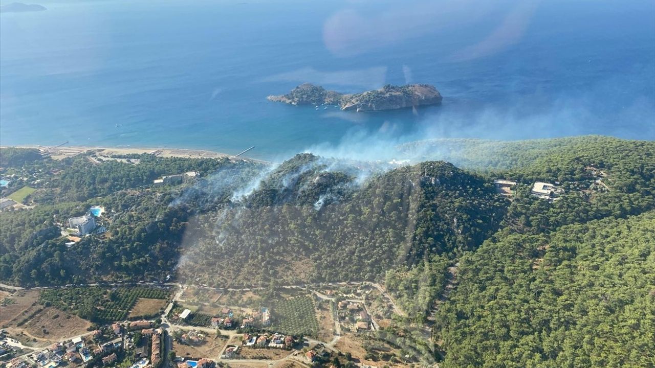Muğla'da Orman Yangınına Hızlı Müdahale