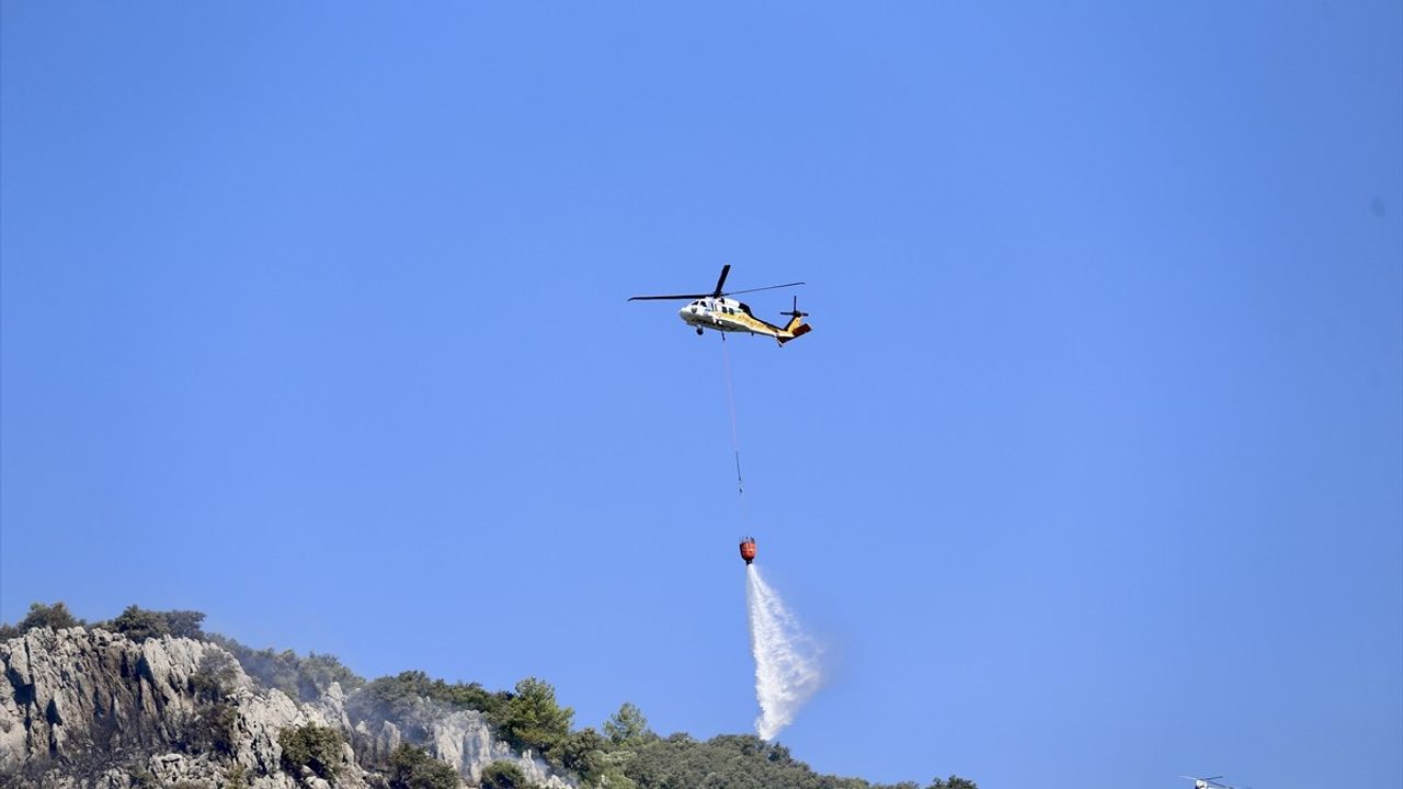 Muğla'daki Orman Yangını Kontrol Altına Alındı