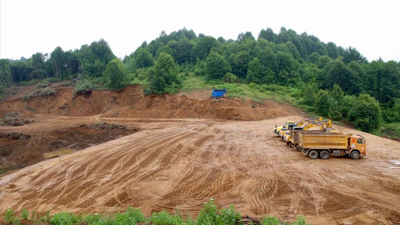 Ordu'da Kuraklık Riskine Karşı 68. Gölet İnşası Devam Ediyor