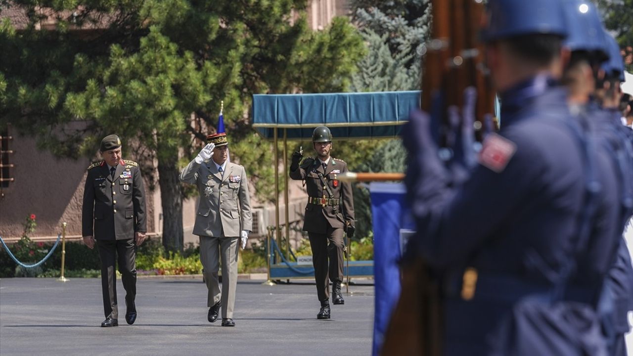 Orgeneral Gürak ve Fransa Genelkurmay Başkanı Burkhard Görüştü