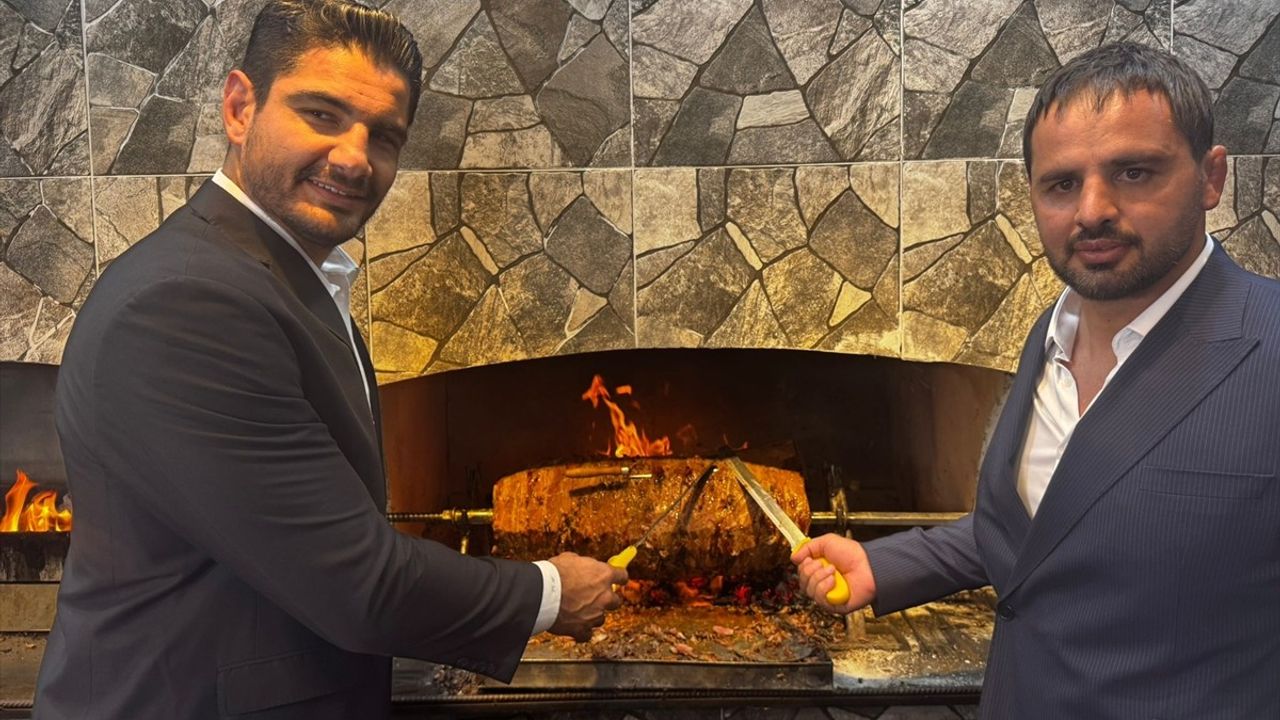 Paralimpik Şampiyon İbrahim Bölükbaşı'dan Cağ Kebabı Restoranı Açılışı