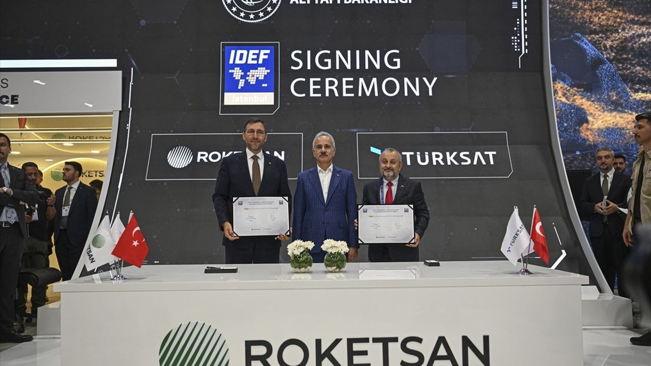 Roketsan ve Türksat'tan Uzay İşbirliği Protokolü