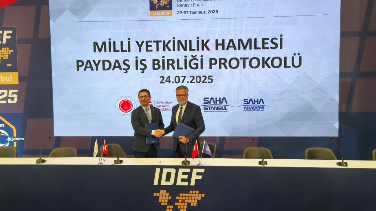SAHA İstanbul, IDEF 2025'te 218 Üyesiyle Güç Gösterdi