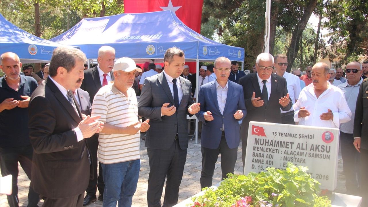 Samsun'da 15 Temmuz Şehitleri Anıldı