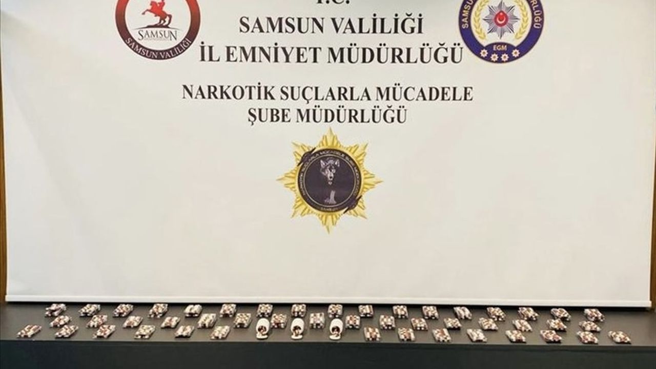 Samsun'da Uyuşturucu Operasyonunda 6 Zanlı Yakalandı