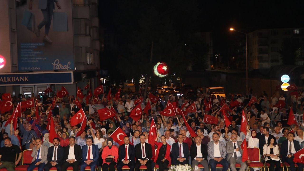 Samsun ve Çevre İllerde 15 Temmuz Demokrasi ve Milli Birlik Günü Etkinlikleri