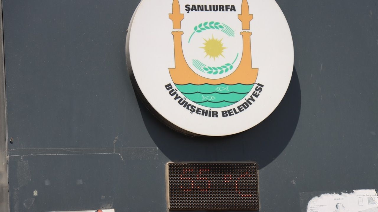 Şanlıurfa'da Termometreler 55 Dereceyi Gördü