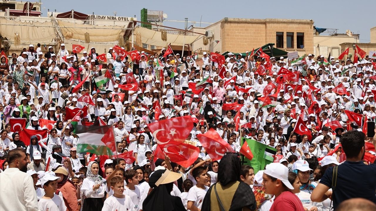 Şanlıurfa'dan Gazze'ye Destek: Çocuklar Bir Araya Geldi