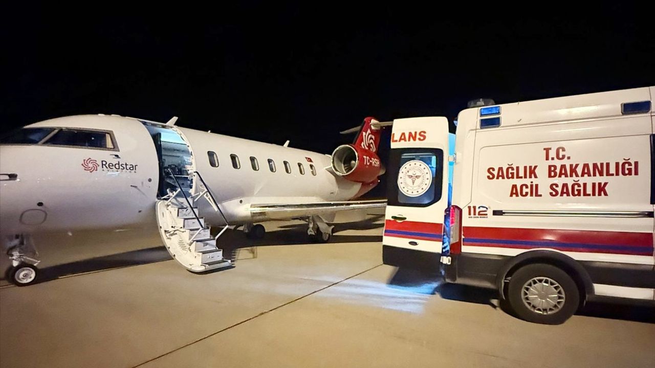 Şanlıurfa'dan İstanbul'a Kalp Rahatsızlığı Olan Bebek Uçakla Gönderildi