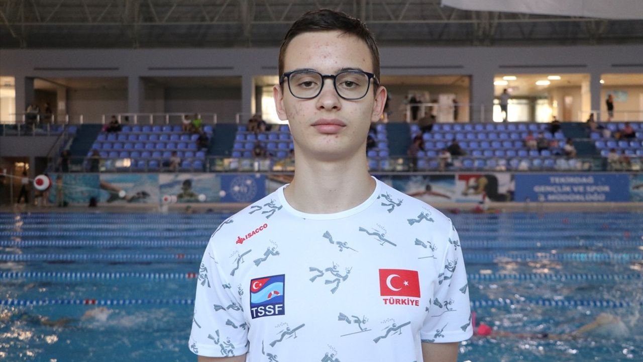 Serbest Dalışta Dünya İkincisi Timur Alp Kuru: Hedefim Altın Madalya