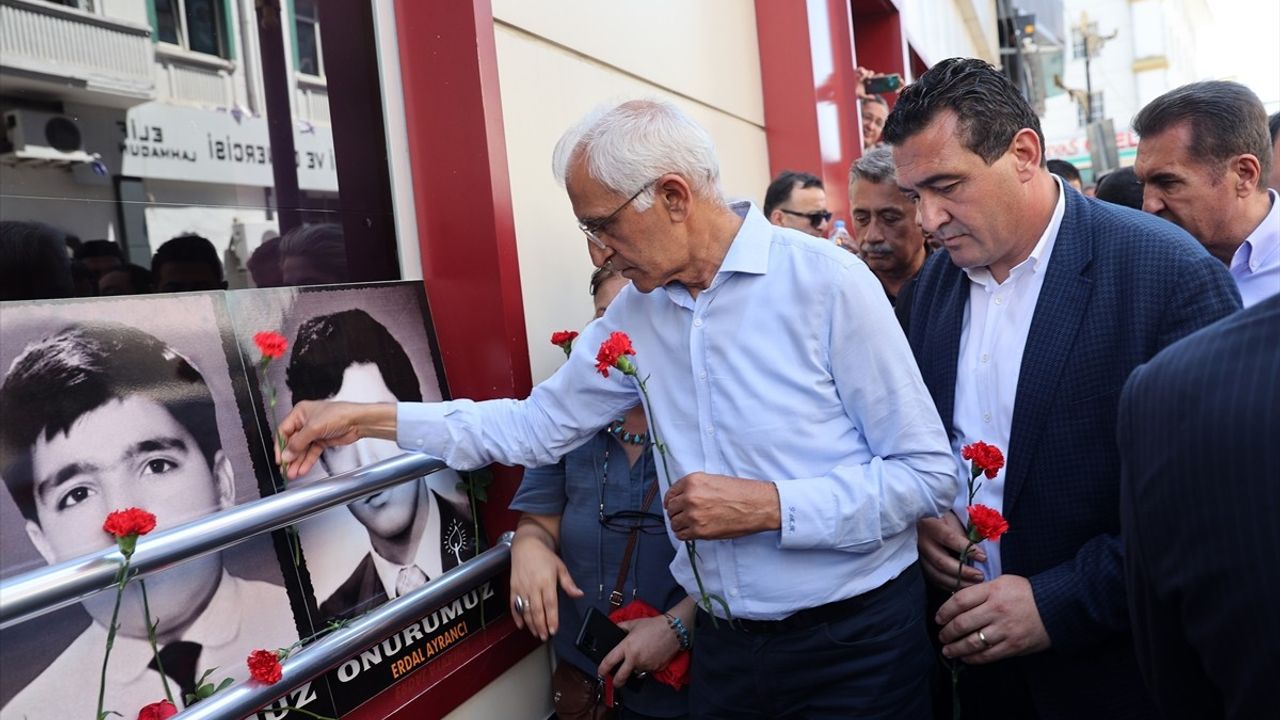 Sivas Olaylarında Hayatını Kaybedenler Anıldı