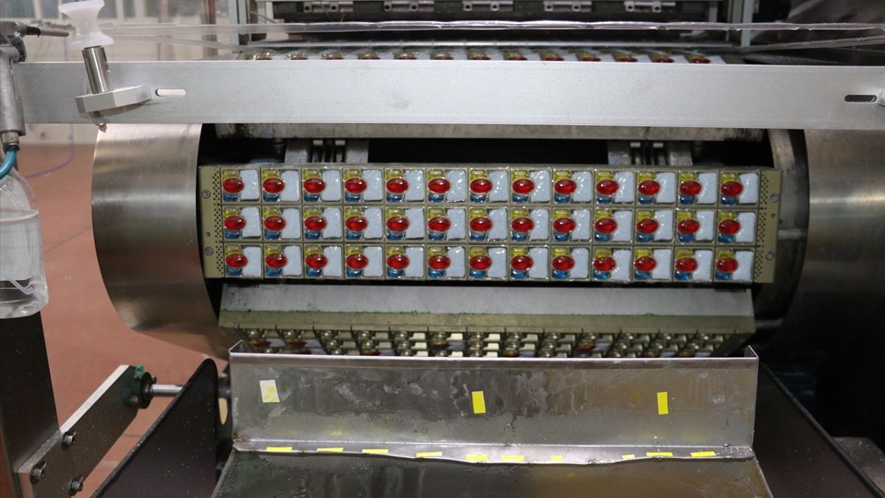 Sivas'ta Üretilen Bulaşık Makinesi Kapsülleri 32 Ülkeye İhraç Ediliyor