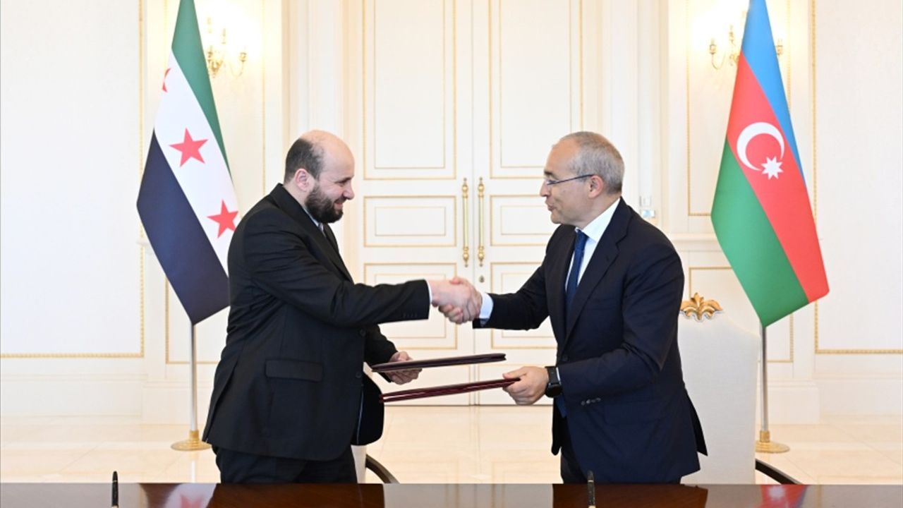 SOCAR ve Suriye Hükümeti Arasında Stratejik Mutabakat Zaptı İmzalandı